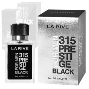 315 PRESTIGE BLACK LA RIVE Туалетная вода | VS аромата Carolina Herrera 212 vip black