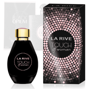 TOUCH OF WOMAN Парфюмерная вода LA RIVE  | VS аромата Laurent Black Opium